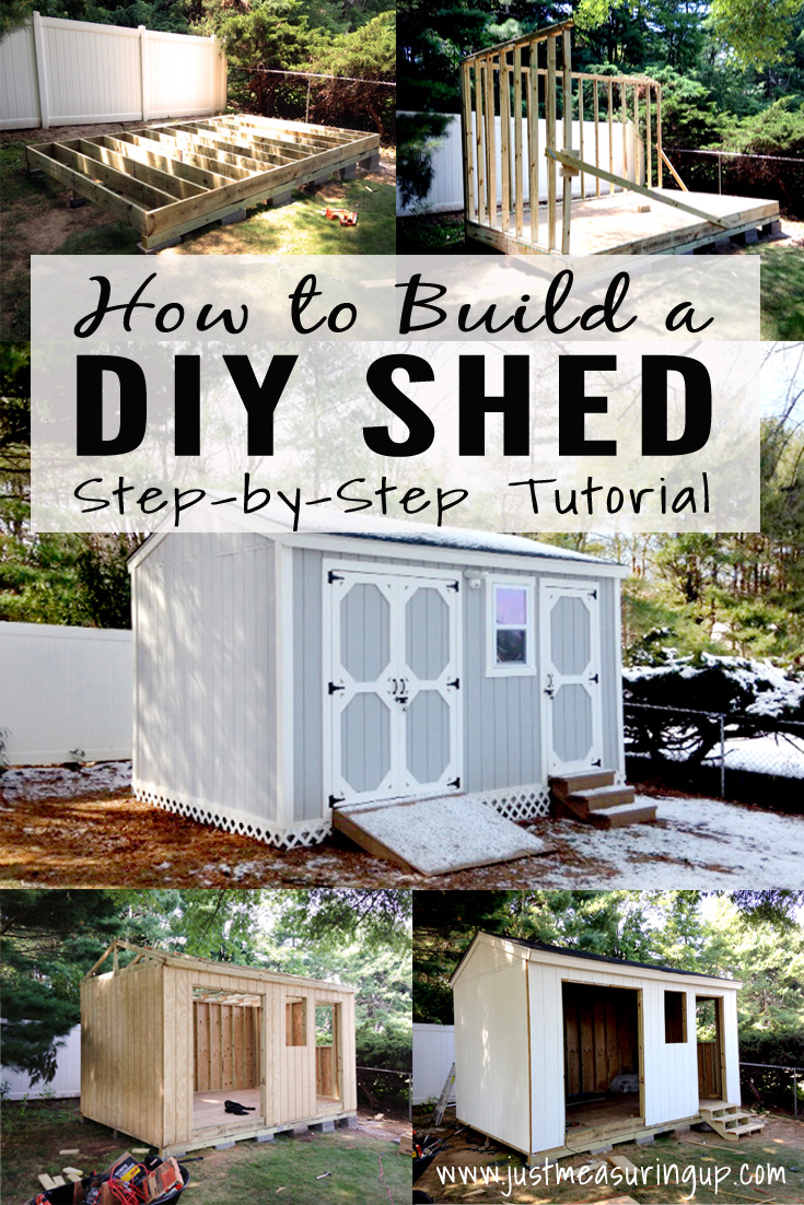 How to Build a Storage Shed - Easy Tutorial for DIYers