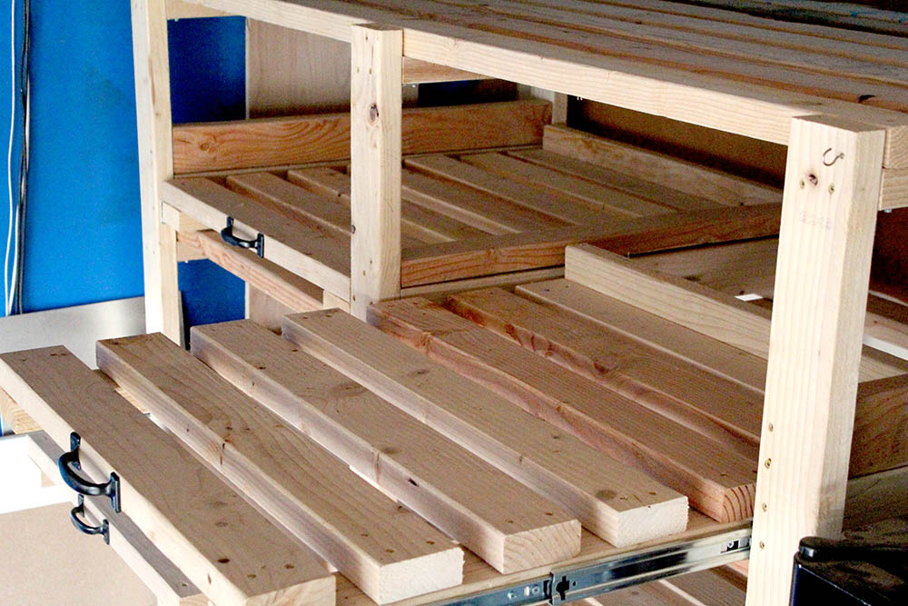 How To Make Diy Garage Storage Shelves, Build Storage Shelves In Garage