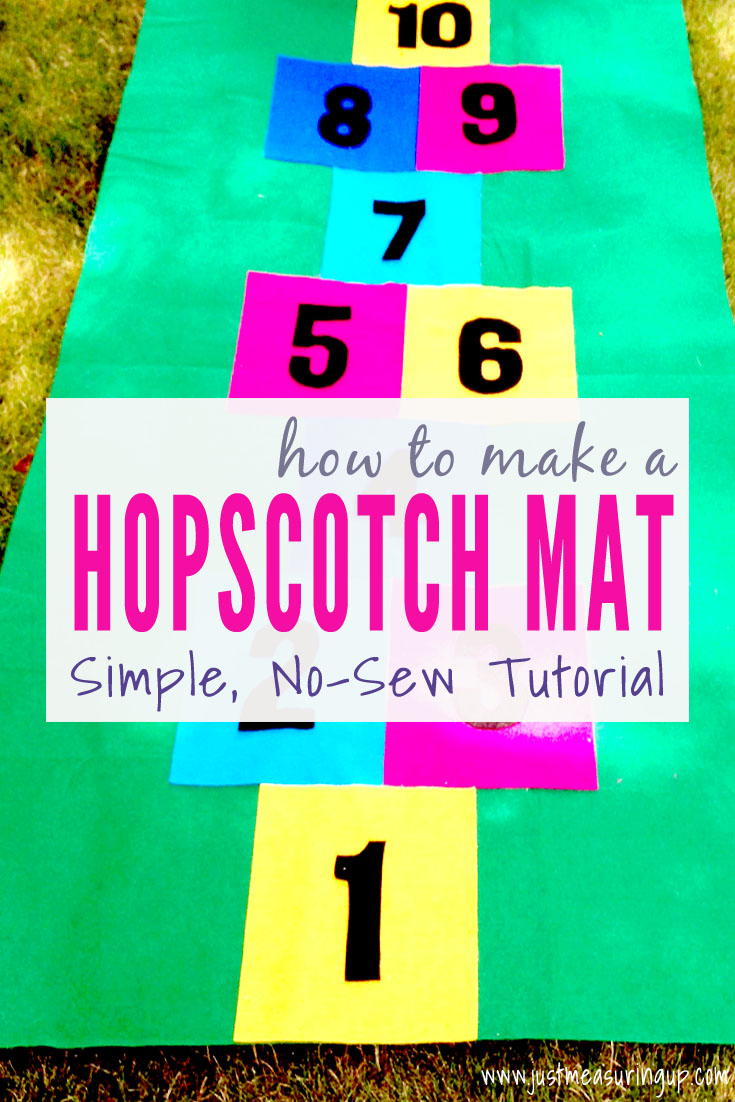 How to Make a DIY Hopscotch Mat
