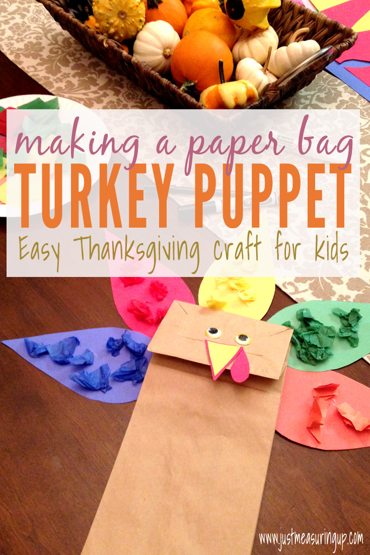 Making a Paper Bag Turkey Puppet - Perfect Thanksgiving Craft for Kids!