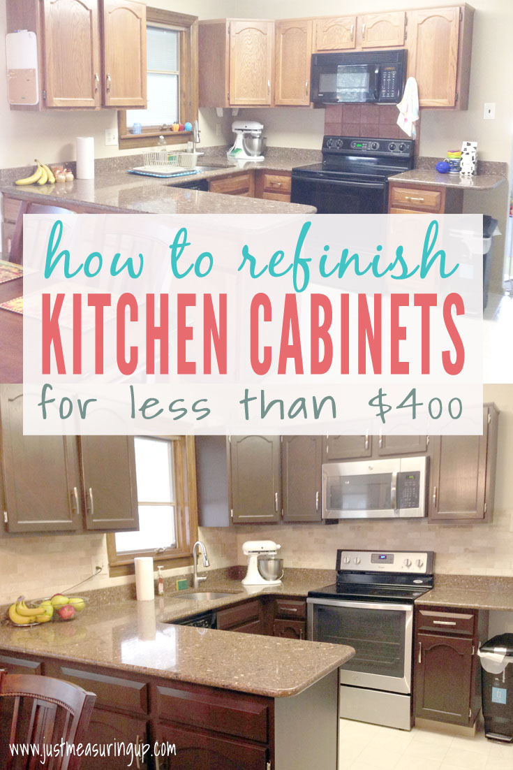 How to Refinish Kitchen Cabinets with Gel Stain - Best DIY Projects