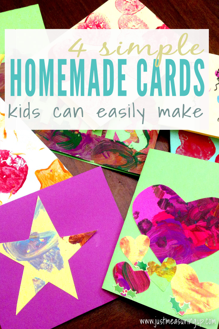 Easy Homemade Thank You Cards that Kids Can Make