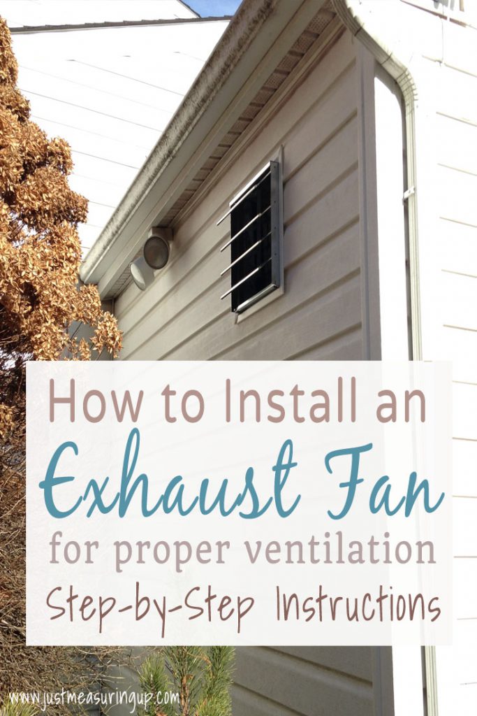 Easy Diy Garage Ventilation System Tutorial, How To Install Ceiling Fan In Garage