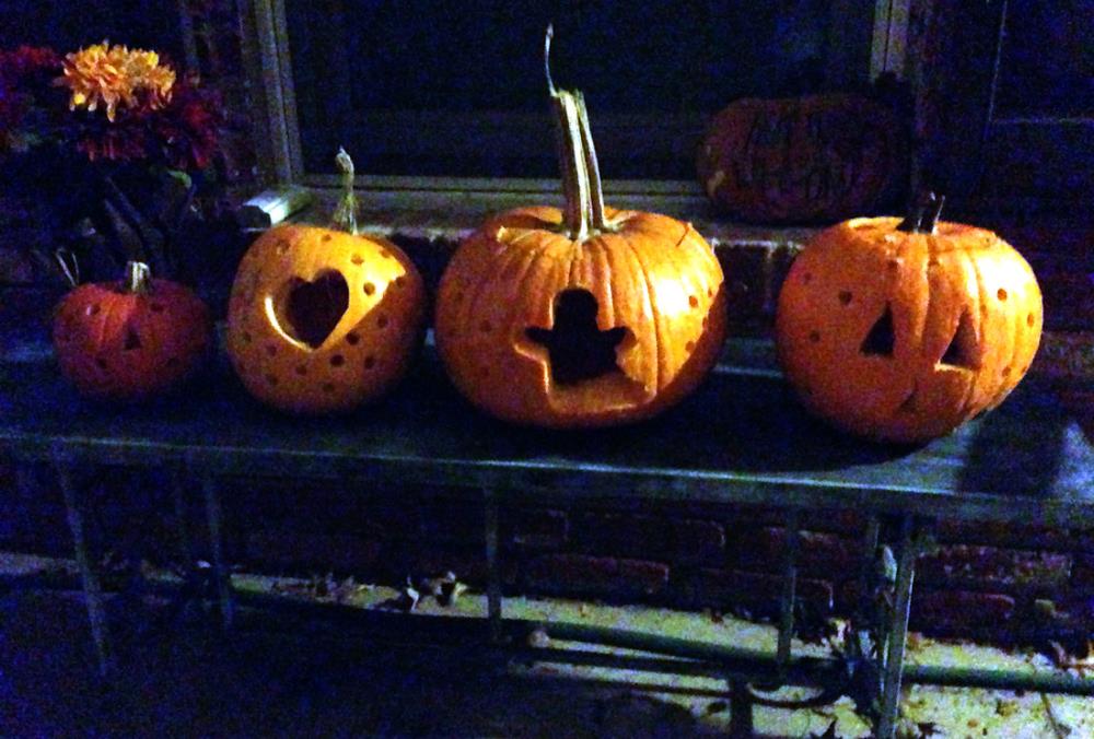 Pumpkin Carving with Power Tools and Cookie Cutters