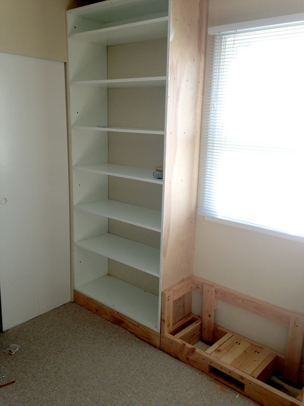 Diy Built-In Bookshelves | How To Build A Window Seat Bookcase Tutorial