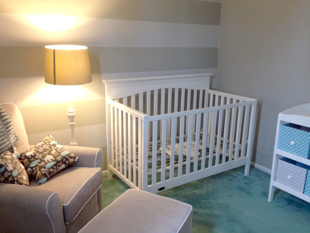 Turning a Room into a Nursery - Planning, Painting, Furnishing a Nursery