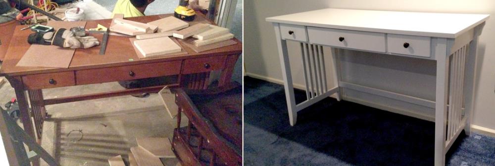 How To Paint A Desk Like A Professional Easy Tutorial For A