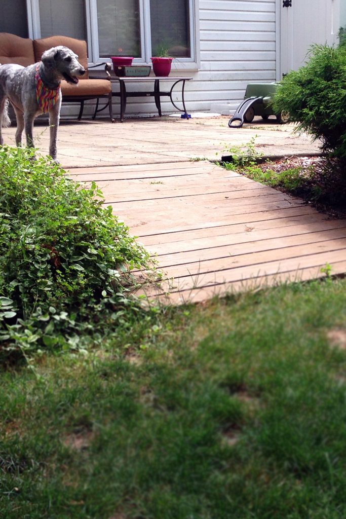 DIY Backyard Projects - Wooden Pathway Tutorial
