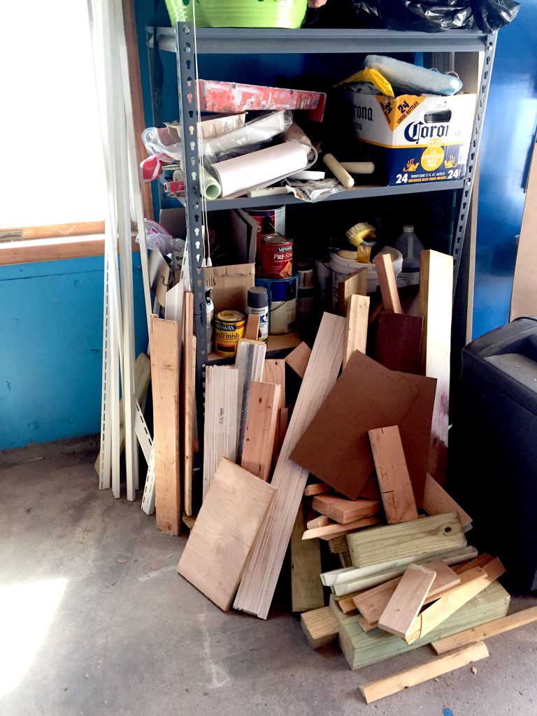 How to Build a Scrap Wood Storage Bin - Easy Garage Organization Tips