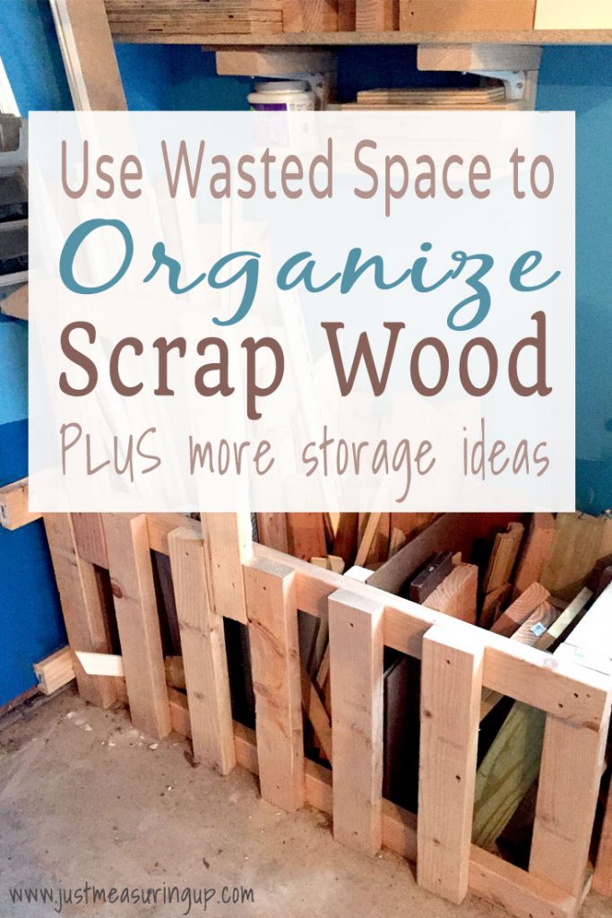Scrap Wood Storage Bin  Organize Your Garage Wood Scraps