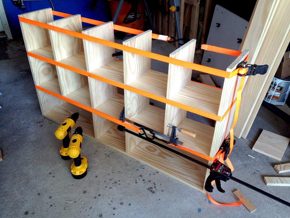 Using Ratchet Straps - Tips and Tricks for DIY Cubby Shelf Storage