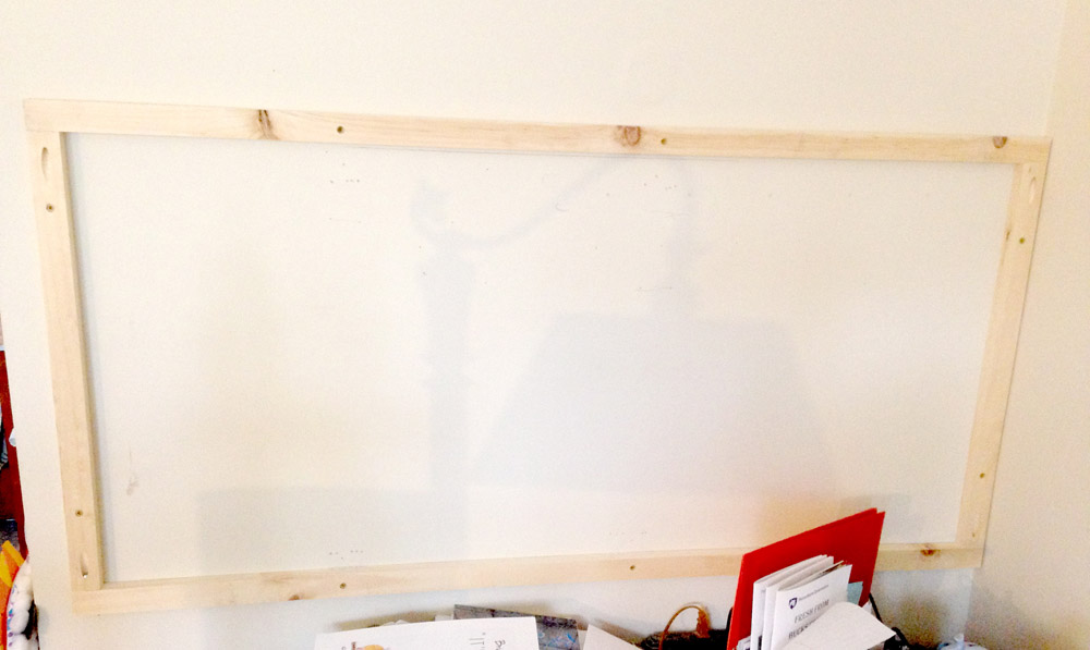 Mounting Framing to Walls for Pegboard Installation - Free printables