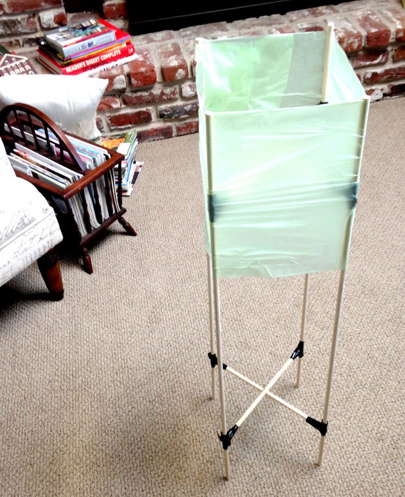 How to Make a Box Kite from Scratch - Using Table Cloths