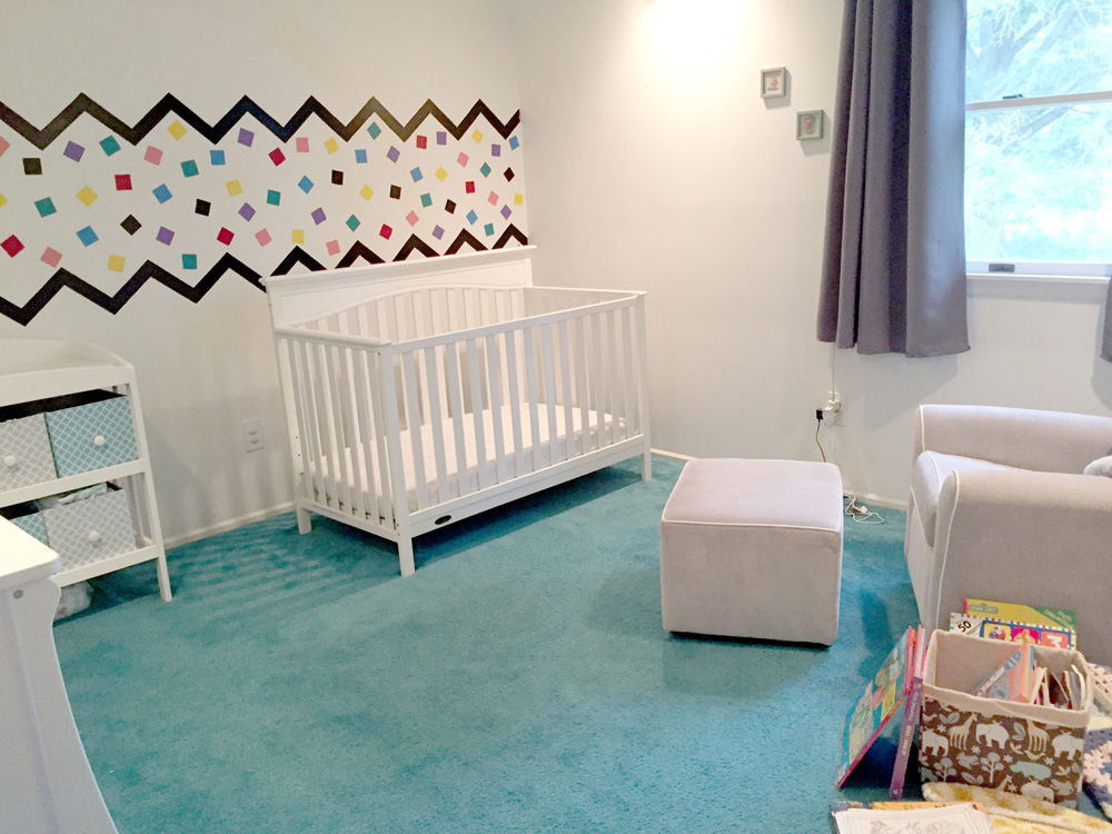 Toddler Room Makeover Reveal - Before