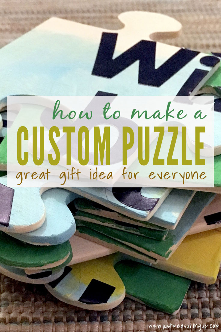 Make a custom puzzle with a message