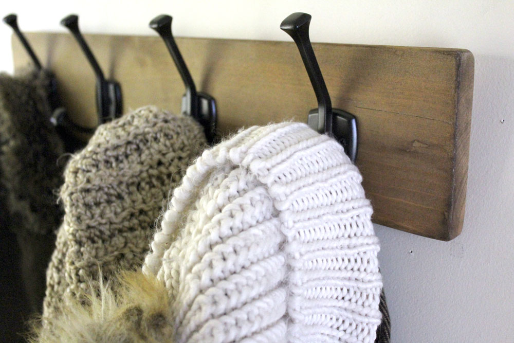 Diy discount beanie rack