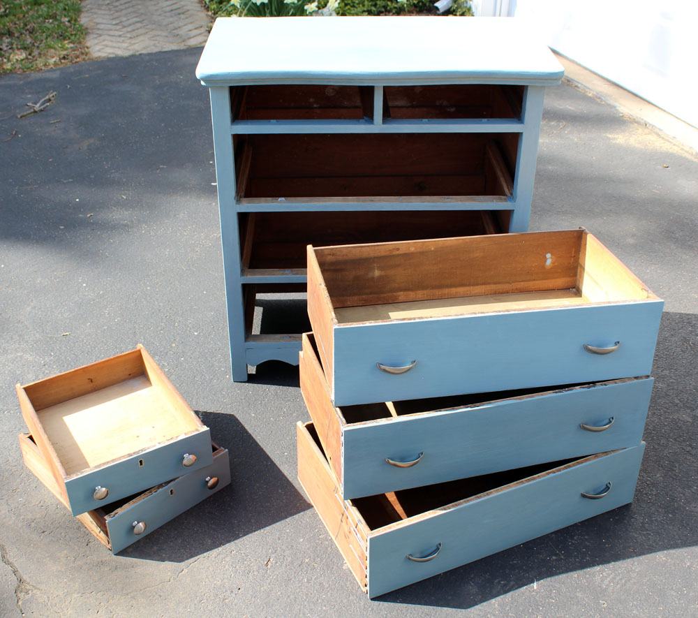 Milk Paint Dresser} – Before & After - Milk Paint