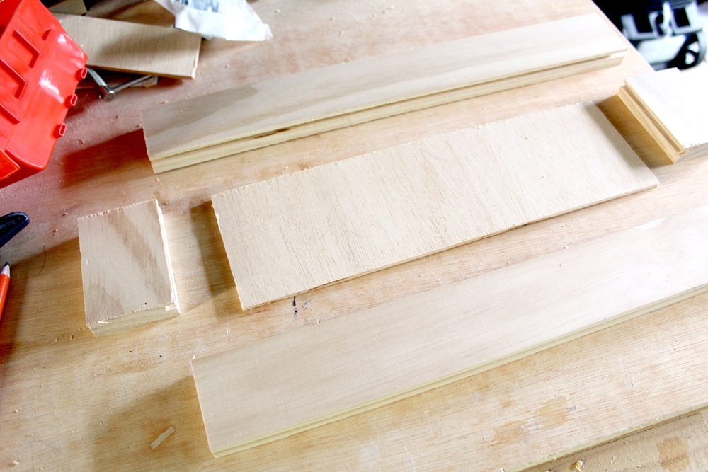 Making the cuts for 5 piece DIY drawer fronts